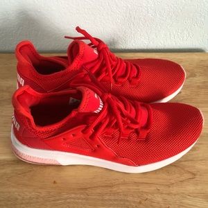 Womens Red Puma Sneakers